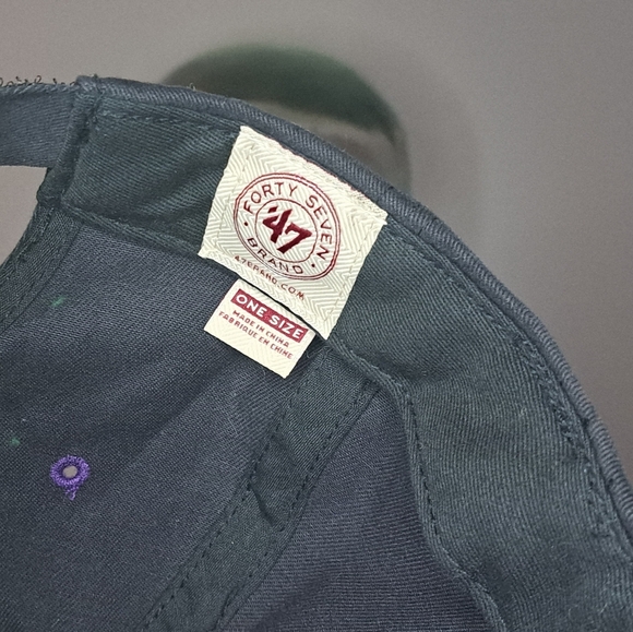 Colorado Rockies MLB Hat Cap Strap Back Black Spring Training Script Logo Mens - Picture 5 of 6